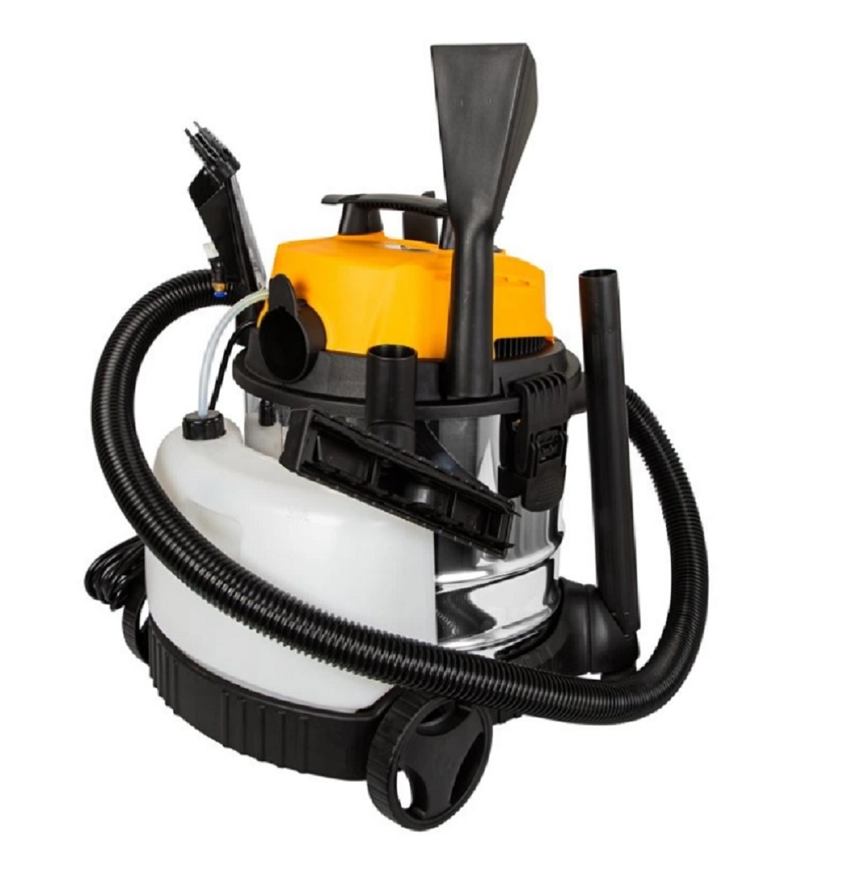 Užitočný vysávač na suché a mokré vysávanie